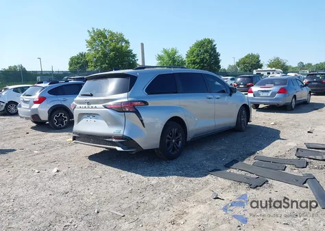2024 Toyota Sienna Xse z USA, uszkodzony, nr VIN 5TDXSKFC8RS127174